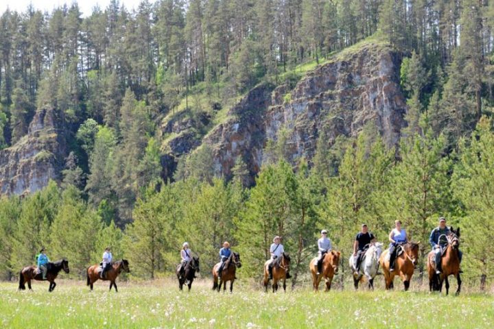 Конный маршрут Горы Седого Урала. Организуем конные туры на Южном Урале, фото 2